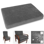 Poduszka siedziskowa GRAFITOWA - 5cm - 51x43 cm