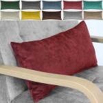 Poduszka lędźwiowa 10cm gruba - 51x15 cm - WYBÓR KOLORÓW