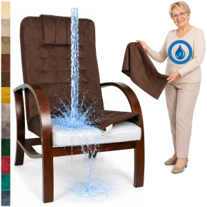 FOTEL DLA SENIORA z FOLIĄ MEDYCZNĄ Lumo comfort -  fotel Finka do salonu KOLORY do wyboru