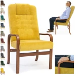 FOTEL DLA SENIORA Grande comfort - KOLOR DO WYBORU - fotel Finka do salonu