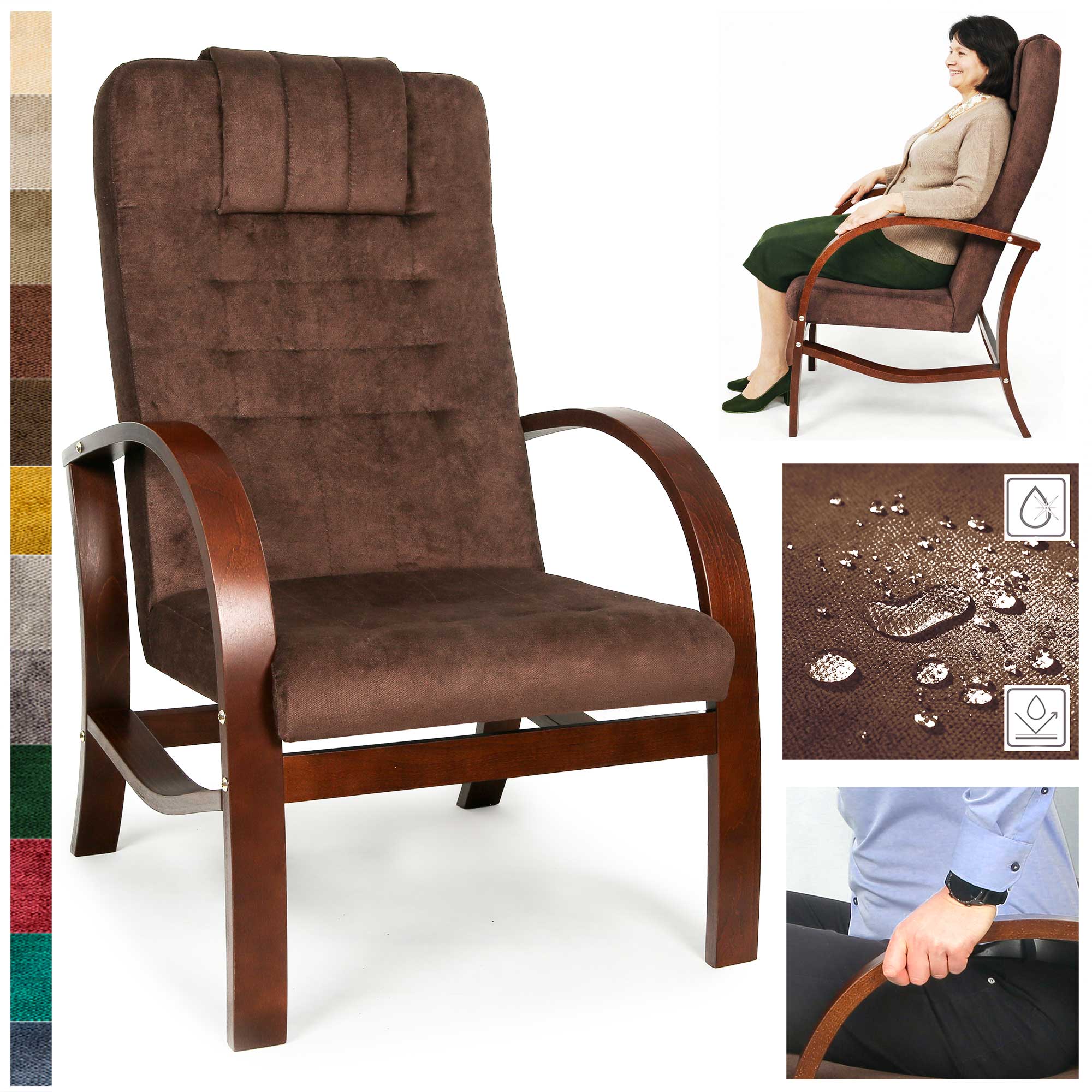 Fotel dla seniora Lumo Comfort